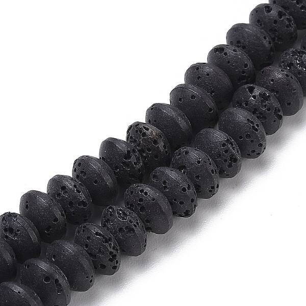 Synthetic Lava Rock Beads Strands