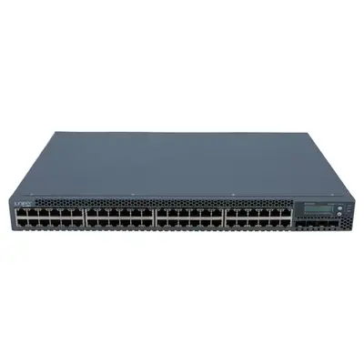 Juniper EX3300-48P | EX3300 Series 48 x RJ-45 Ports PoE+ 10/100/1000Base-T Layer 3 Managed 1U Rack-mountable Stackable Gigabi...