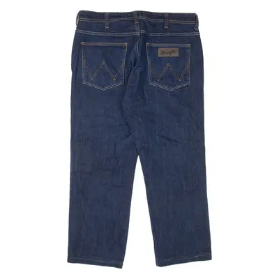 WRANGLER Arizona Mens Jeans Blue Regular Straight W34 L25