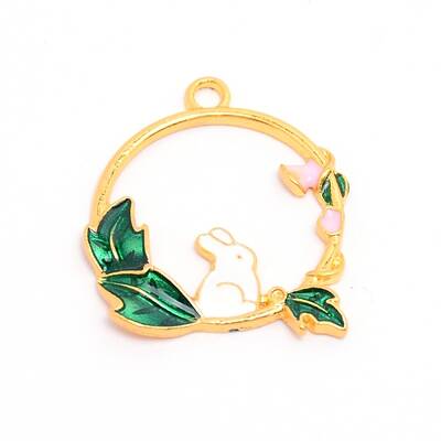 Alloy Enamel Pendants