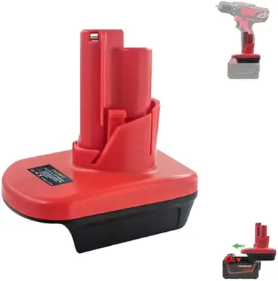 Convert Milwaukee M18 batteries to M12 to extend the runtime of Milwaukee M12 tools. Our proprietary technology safely reduce...