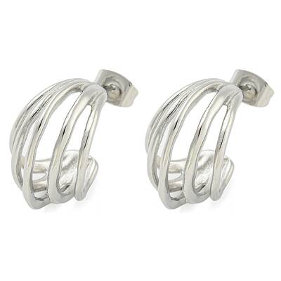 Non-Tarnish 304 Stainless Steel Stud Earrings for Women