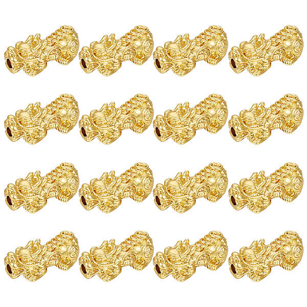 18Pcs Alloy Beads
