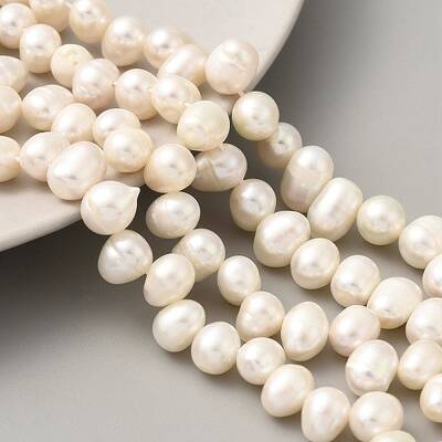Natural Cultured Freshwater Pearl Beads Strands