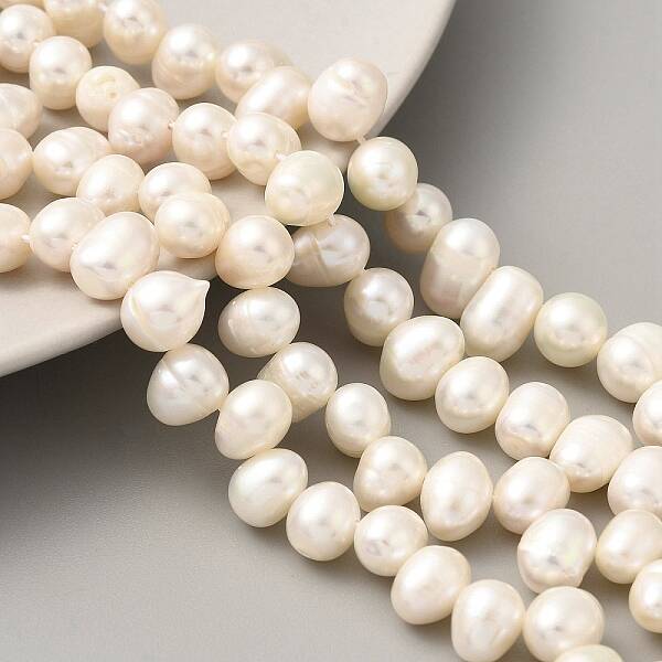 Natural Cultured Freshwater Pearl Beads Strands