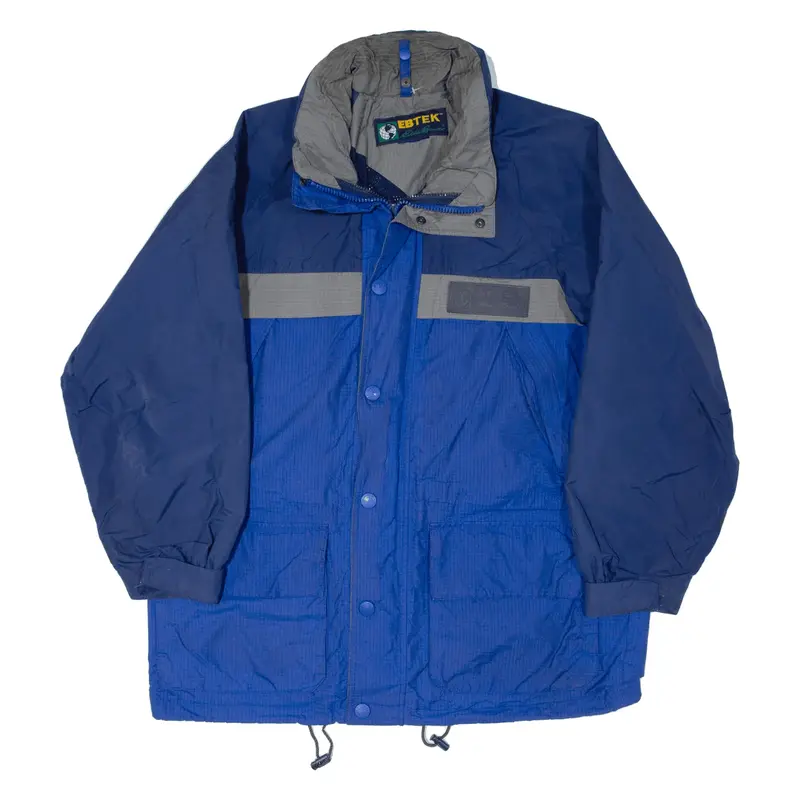 EDDIE BAUER EBTEK Gore Tex Jacket Blue 90s Mens L