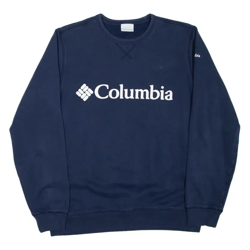 COLUMBIA Mens Sweatshirt Blue M