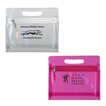 100 Promotional Translucent Airline Pouch Cosmetic Case with ...