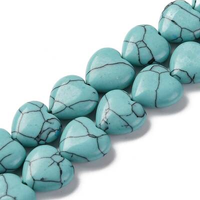 Synthetic Turquoise Beads Strands