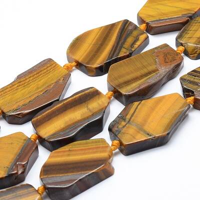 Natural Tiger Eye Beads Strands