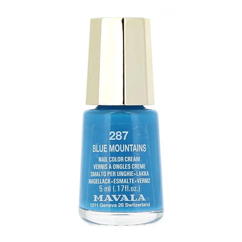 Smalto per unghie Mavala 287 Blue Mountains 5ml