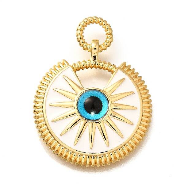 Brass Enamel Pendants