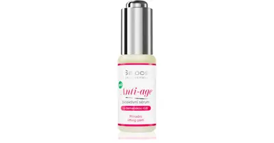 Saloos Anti-Age lifting firming serum for a youthful look damask rose 20 ml