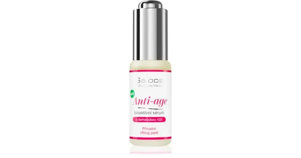Saloos Anti-Age lifting firming serum for a youthful look damask rose 20 ml
