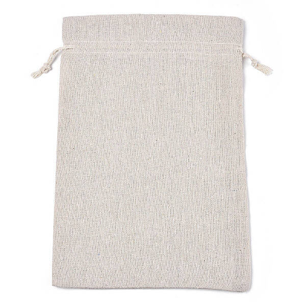 Cotton Cloth Packing Pouches Drawstring Bags