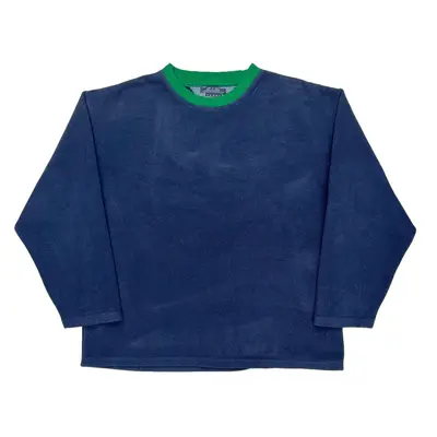 Tommy Jeans Fleece - XL Blue Polyester