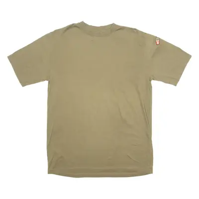 Switzerland Mens T-Shirt Green Crew Neck L