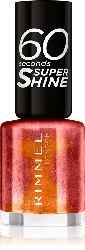Rimmel 60 Seconds Super Shine Nail Polish Color 834 Fab! 8 ml