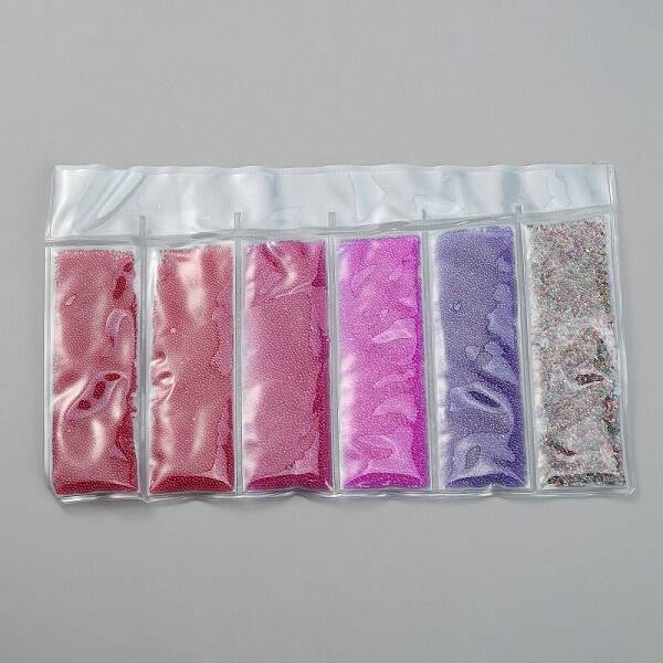 3D Nail Art Glass Mini Ball Beads