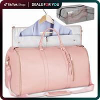 Lefame Travel Bag Carry On, Duffle Bag for Travel With Shoe Compartment, Personal Item Travel Bags for Woman Man Organizer fo...