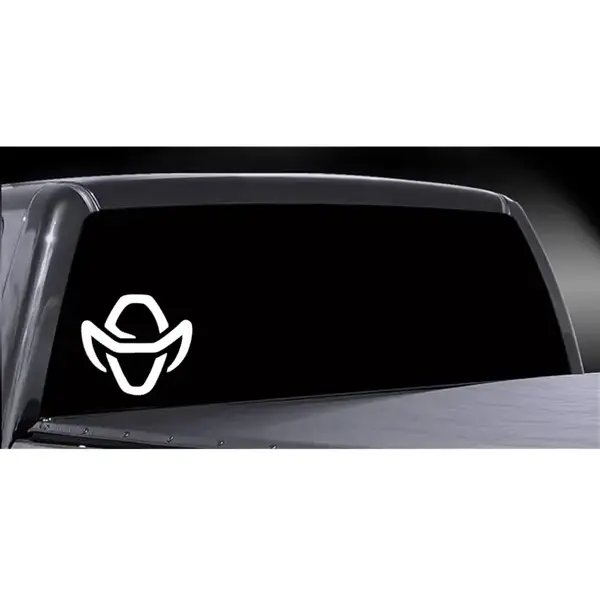 Cow boy decal