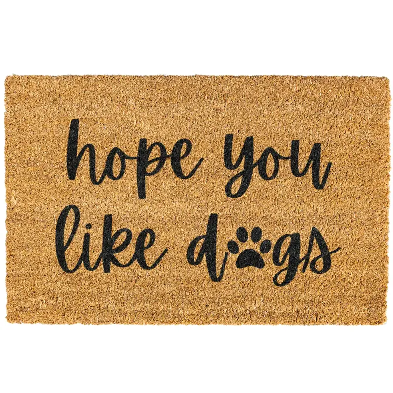 Hope You Like Dogs Doormat, Door mat, Funny Doormat, Cute Dog Doormat