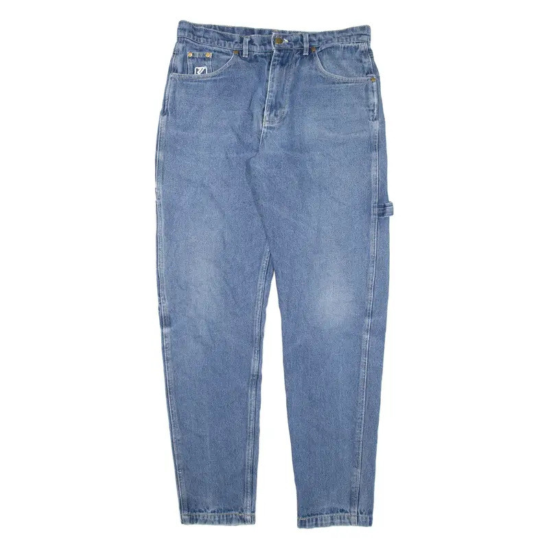 KARL KANI Carpenter Womens Jeans Blue Regular Tapered W30 L30