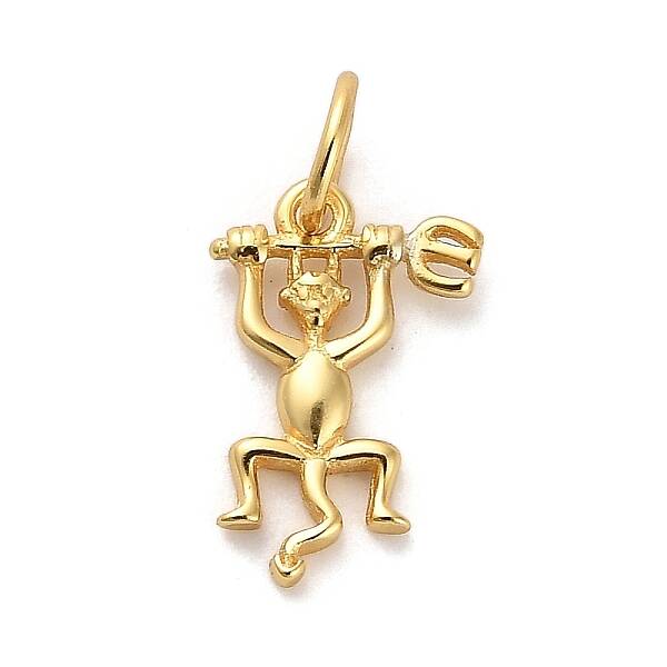 925 Sterling Silver Long-tailed Devil Charms
