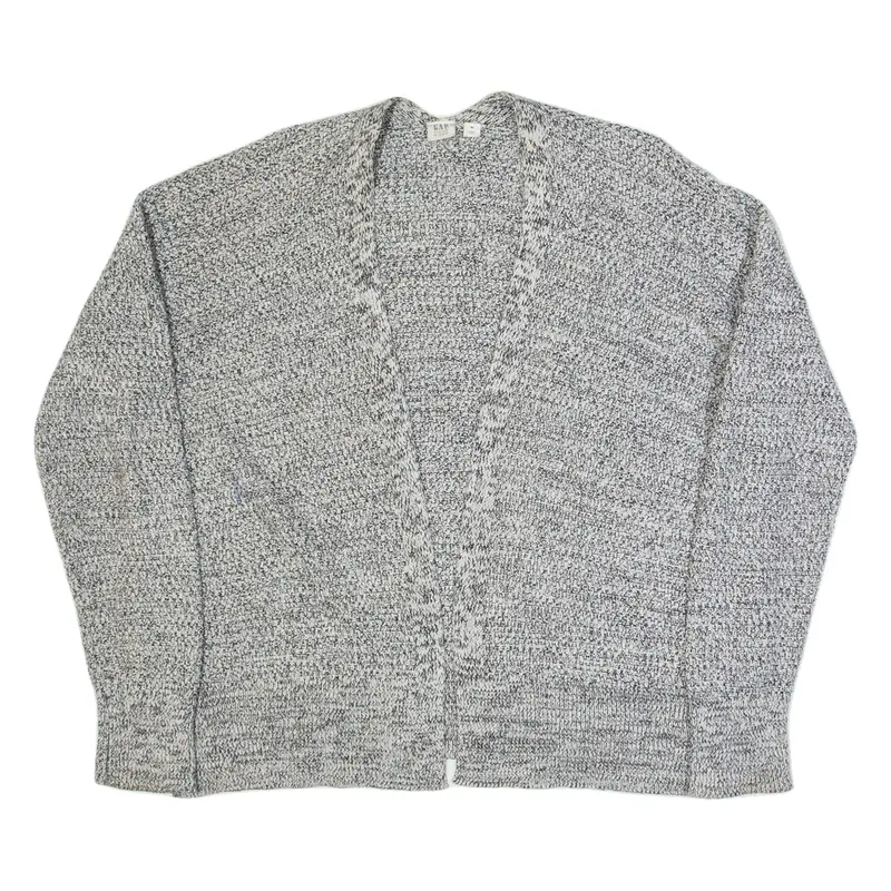 GAP Womens Cardigan Grey Tight Knit M