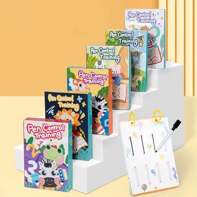 6 styles Busy Book  Sensory  for  Birthday Gifts  Preschool Learning Activities Quiet Book