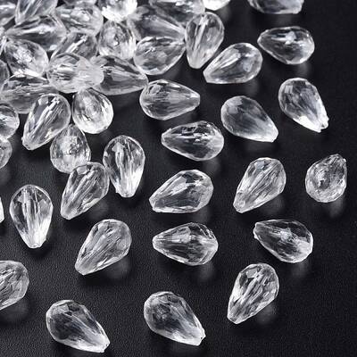 Transparent Acrylic Beads