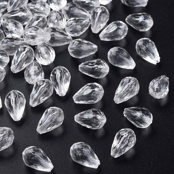 Transparent Acrylic Beads