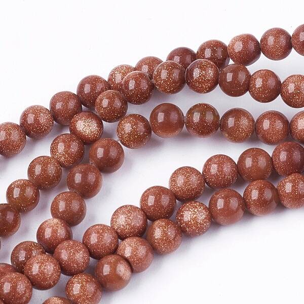 Goldstone Bead Strands