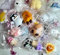 New Sticky Taba/Soft Mochi Squishy Bag( Include 2 Pack)
