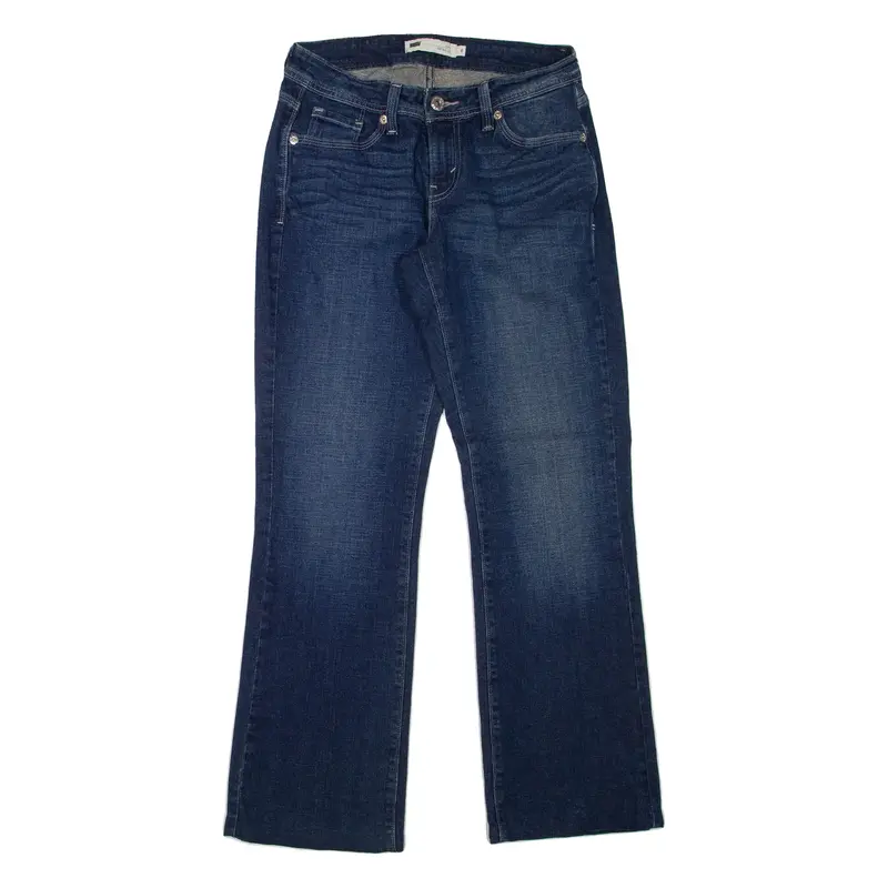 LEVI'S Curvy Womens Jeans Blue Regular Bootcut W30 L30
