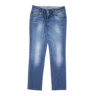 CALVIN KLEIN Jeans Blue Denim Slim Straight Stone Wash Womens W26 L29