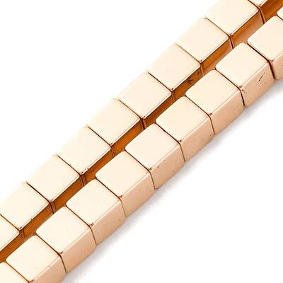 Non-Magnetic Synthetic Hematite Bead Strands