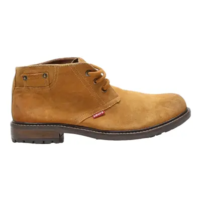 LEVI'S Desert Boots Brown Leather Mens UK 8