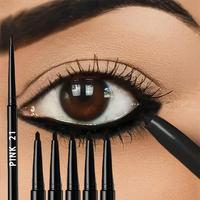 [5-Pack Long-Lasting Black Eyeliner] 5-Pack Waterproof & Sweat-Proof Black Eyeliner Pencil - Long-Lasting, Smudge-Proof For B...