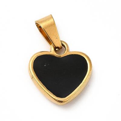 PVD Vacuum Plating 201 Stainless Steel Enamel Pendants
