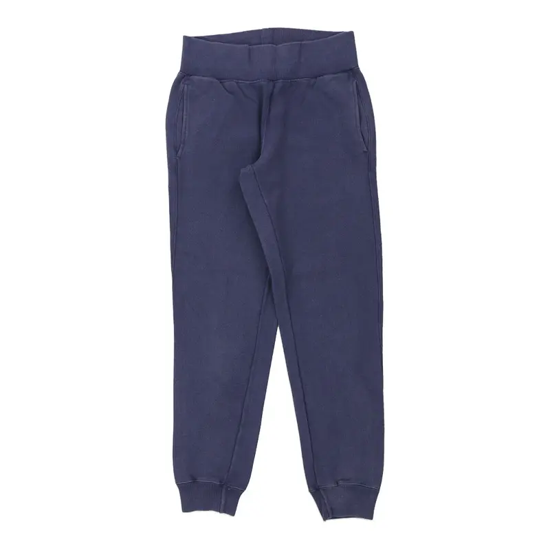 Reverse Weave Champion Joggers - Small Navy Cotton Blend