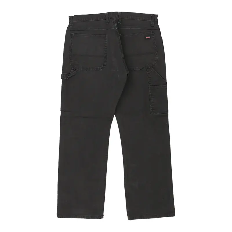 Dickies Carpenter Jeans - 36W 29L Black Cotton