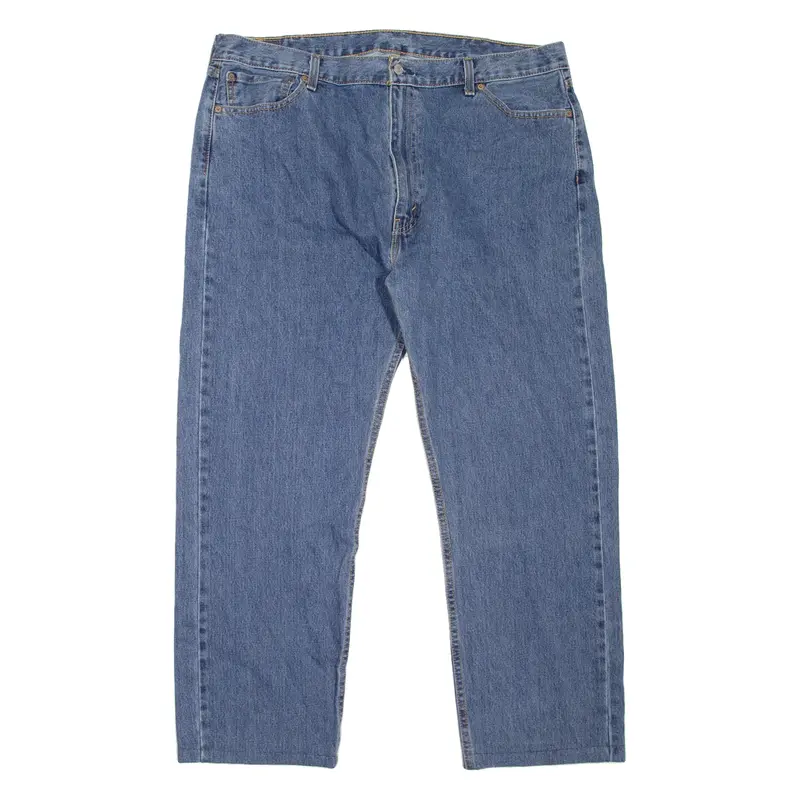 LEVI'S 505 Jeans Mens Blue Regular Straight W44 L29