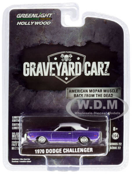 1970 Dodge Challenger Purple with White Top \