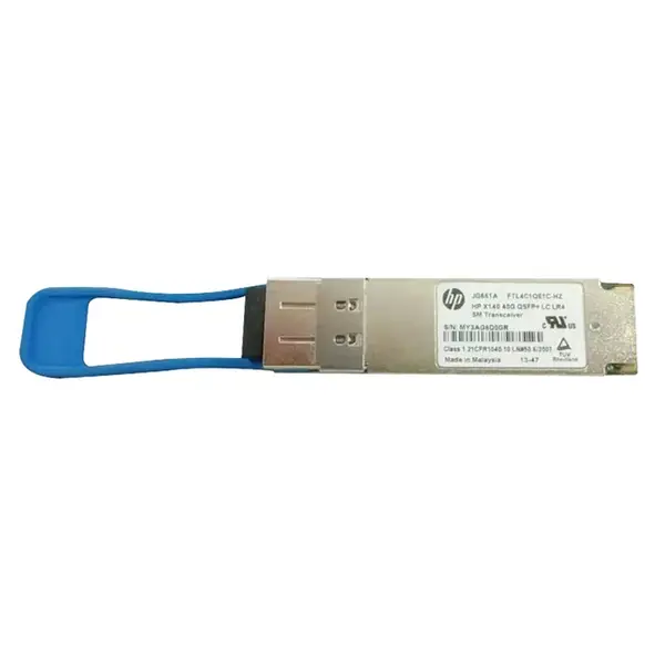 JG661A#ABB HP X140 40Gb/s 40GBase-LR4 Single-Mode Fibre 1310nm 10km Duplex LC Connector QSFP+ Transceiver Module