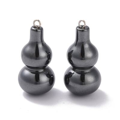 Non-magnetic Synthetic Hematite Pendants