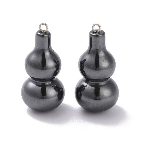 Non-magnetic Synthetic Hematite Pendants