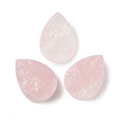 Natural Rose Quartz Cabochons