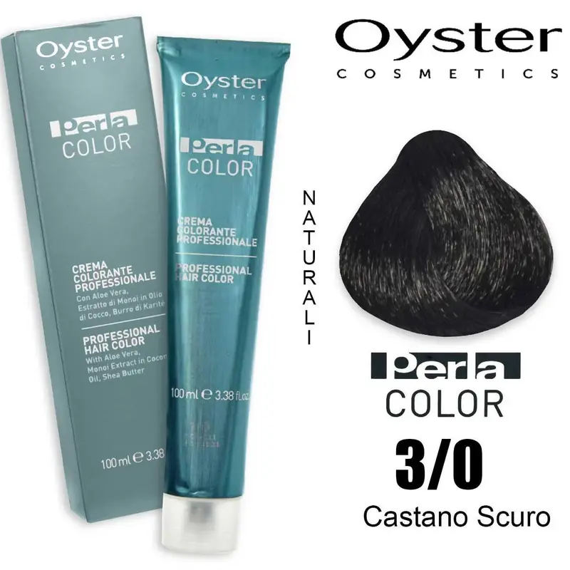 Tinta Per Capelli Oyster Perlacolor 100 Ml 3/0