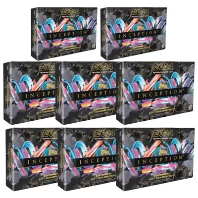 (Full Case)- 2024 Topps Inception Hobby Box x8- Pick Your Team- Sports Trading Cards